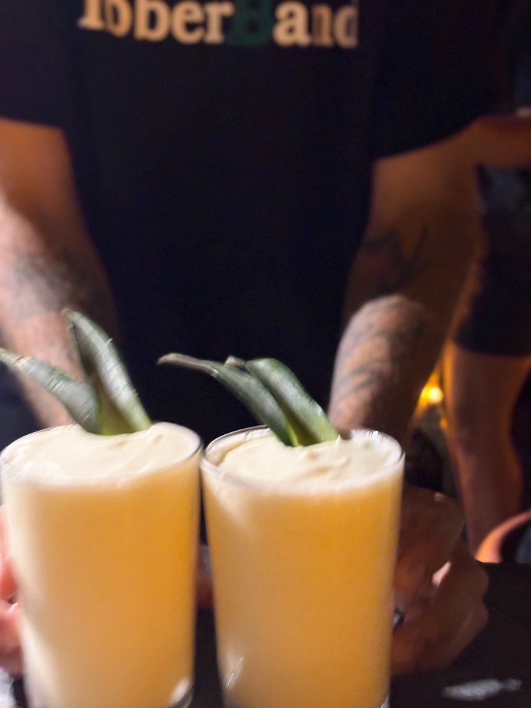 Peanut Punch served