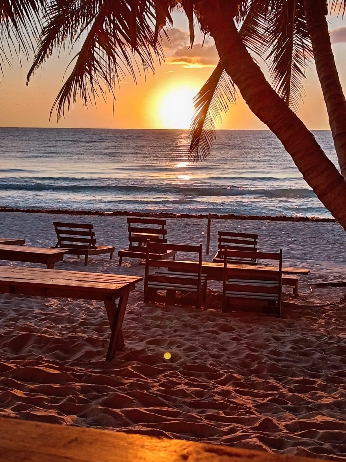 Ether Beach sunset